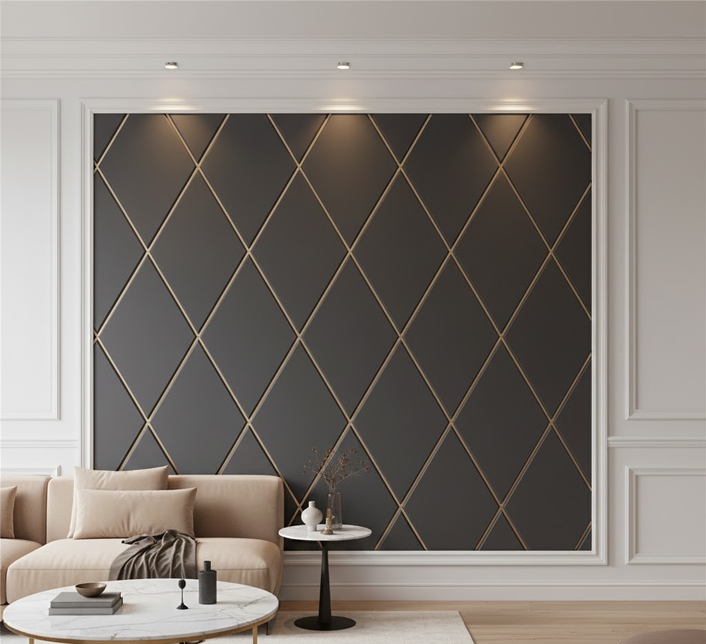 Diamant patroon panelen