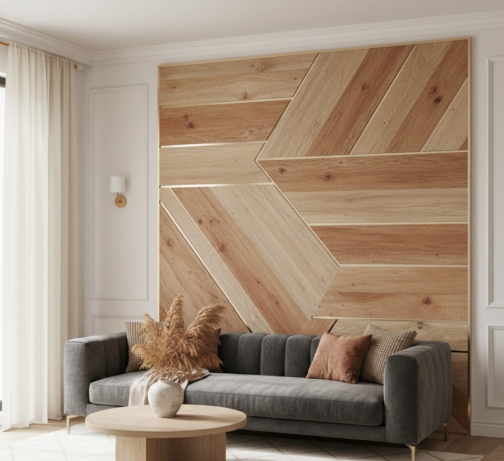 Natuurlijke houten panelen